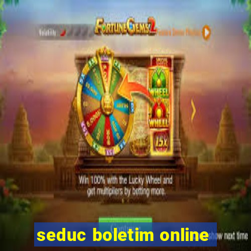 seduc boletim online